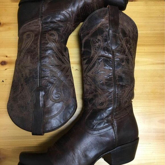 Idyllwind Leather Western Boots Size 6b